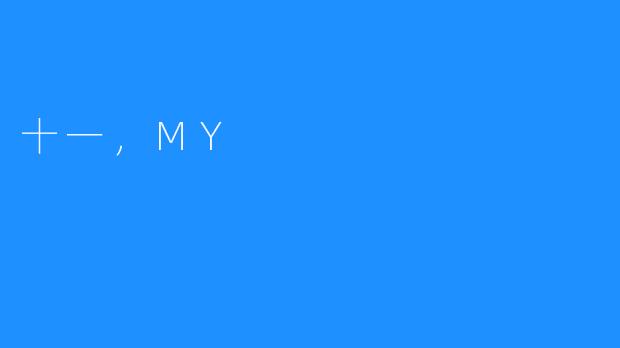 十一，MY